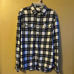Sonoma Black and White Flannel